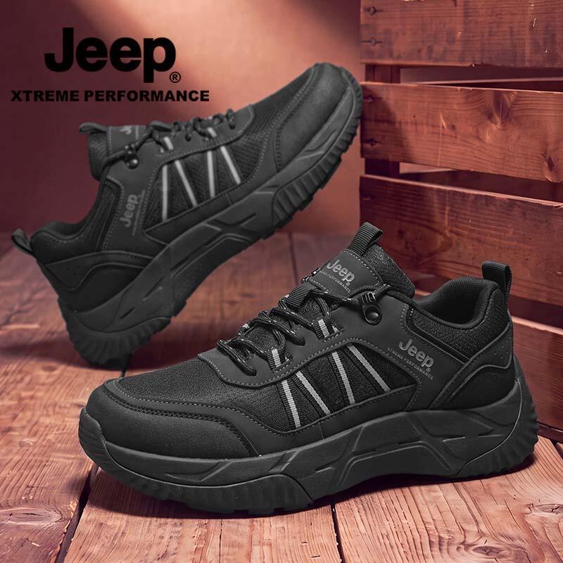 Jeep Men's Casual Breathable Hiking Sneakers