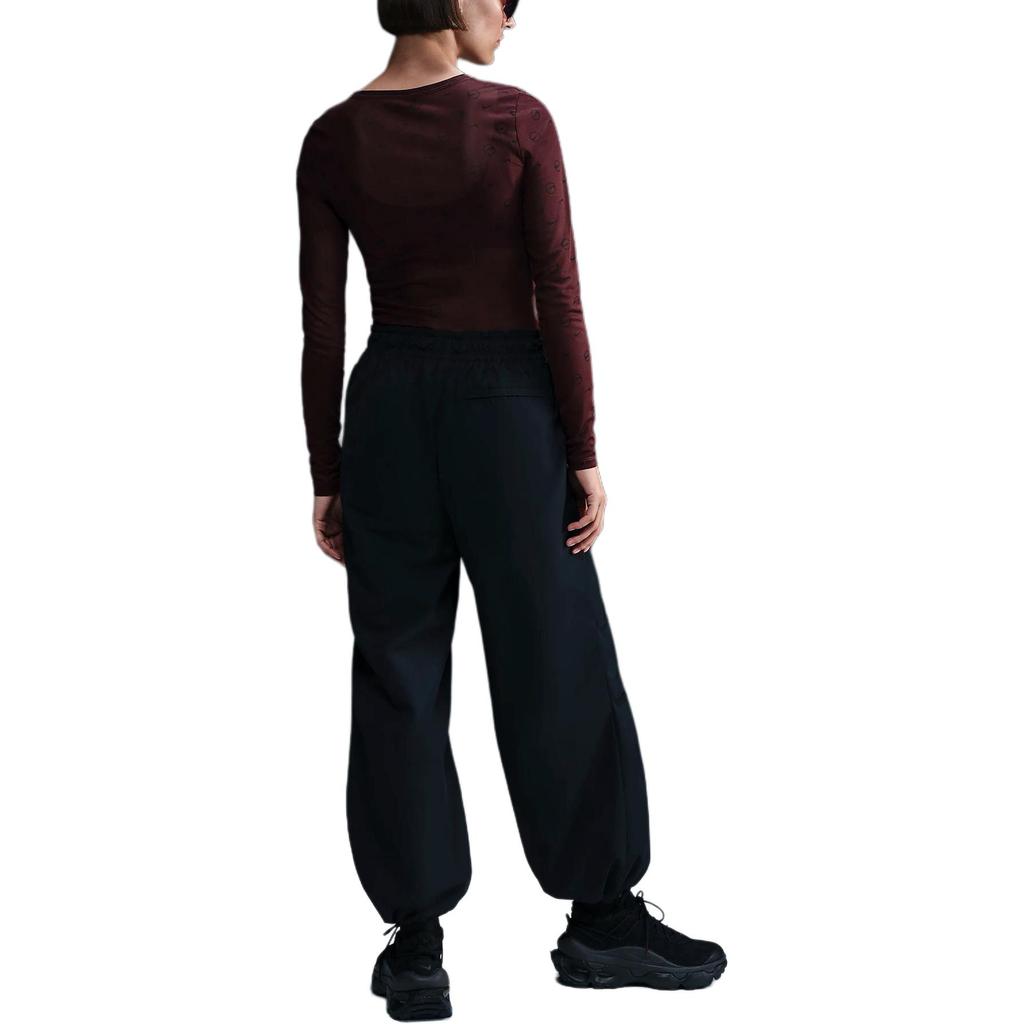 Nike Sportswear Comfortable Versatile Fashion Long Sleeve T-Shirt Women Tops Dark-Purple Burgundy HQ3753-652