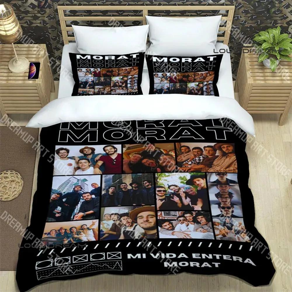 Morat Pop Band Printed Bedding Sets Exquisite Bed Supplies Set Duvet Cover Bed Comforter Set Bedding Set Luxury Birthday Gift