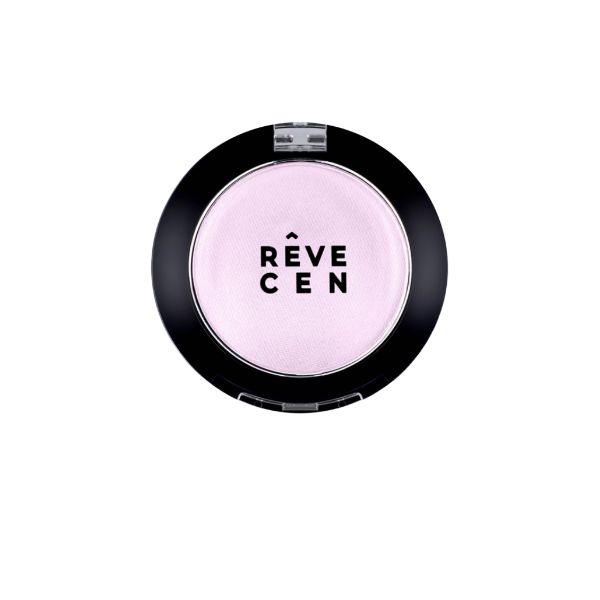 REVECEN Basic Color Eye Shadow  Professional Single Pan (4 Shades) 303 Pink  B110 Snow Violet  B132 Violet   B134 Ivory 303 Pink