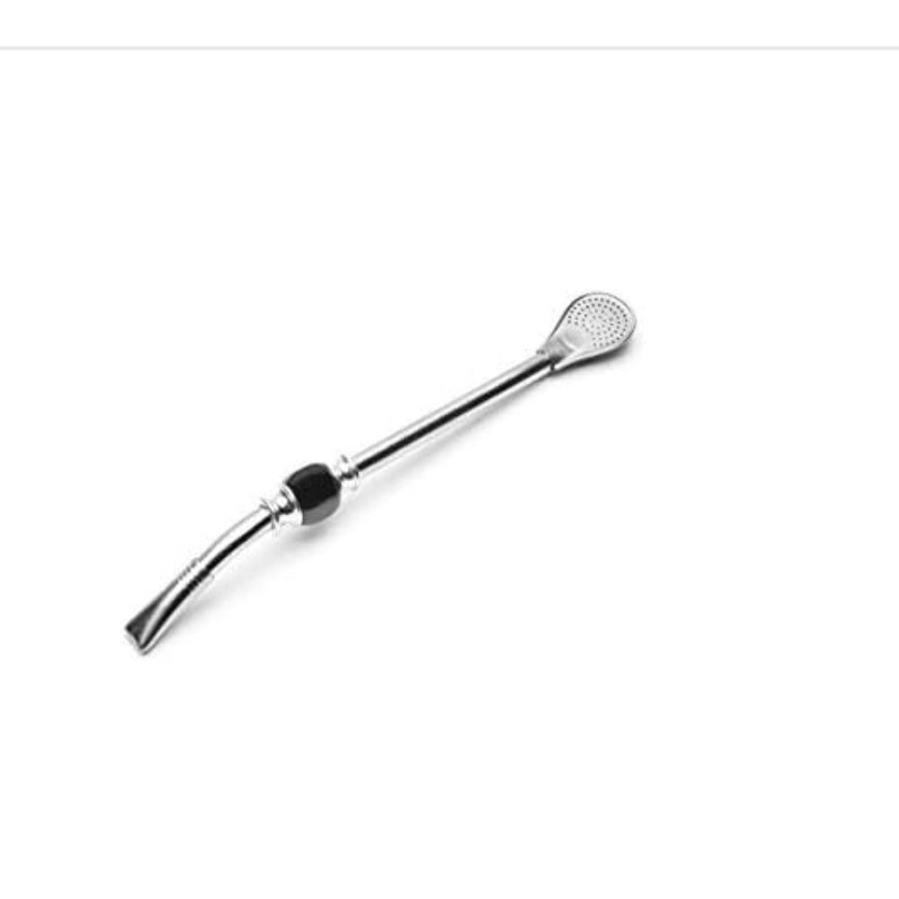 With Cleaning Brush Stirring Fliter Straw Loose Leaf Yerba Mate Stirring Straw  Office