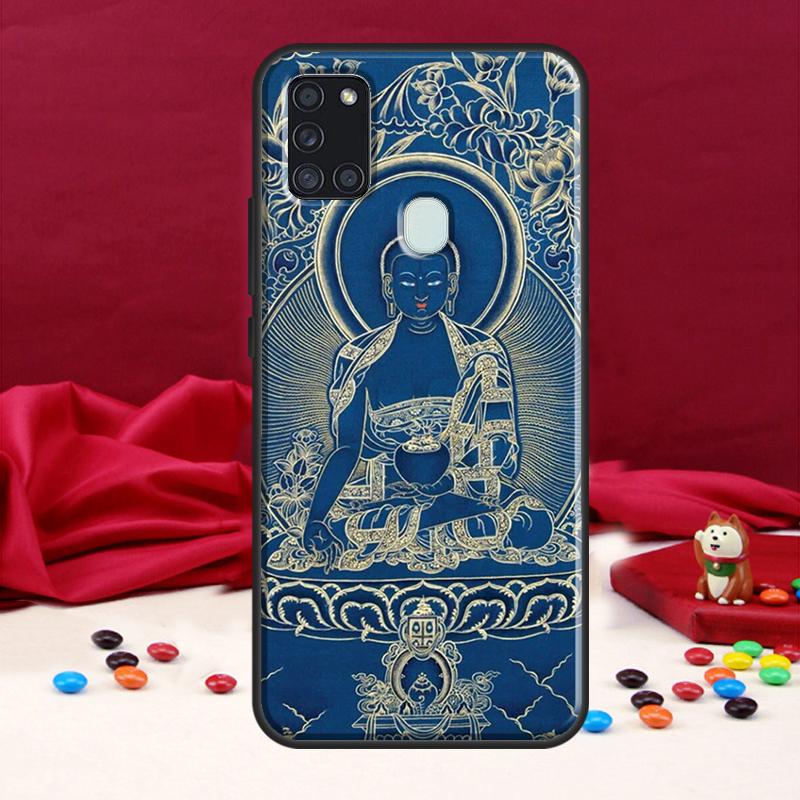 Medicine Buddha Case For Samsung Galaxy A34 A54 A14 A12 A22 A32 A52 A51 A71 A50 A53 A73 A13 Back Cover