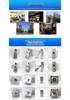 Narrow Frame Metal Exit Button Switch, Surface Mounted, Self-Resetting, Normally Open/Closed, Mini Type with Back Box.