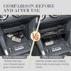 Front Center Console Gear Shift Dividers Tray for Subaru Forester 2013 2014 2015 2016 2017 2018 Shelf Divider Insert Storage Box
