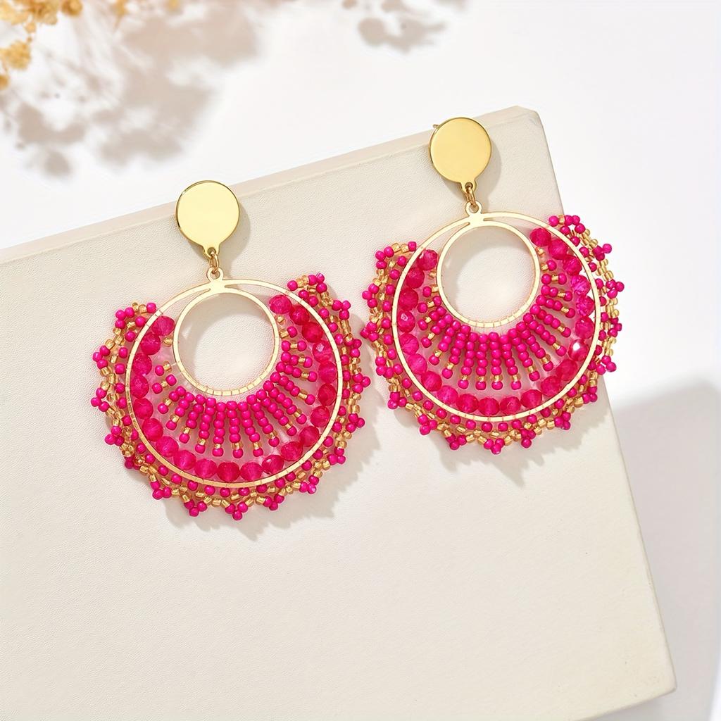 Módní visací náušnice pro dámské šperky