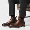 Chelsea Boots Herren 2026 Bequeme Marke Mode Lederstiefel