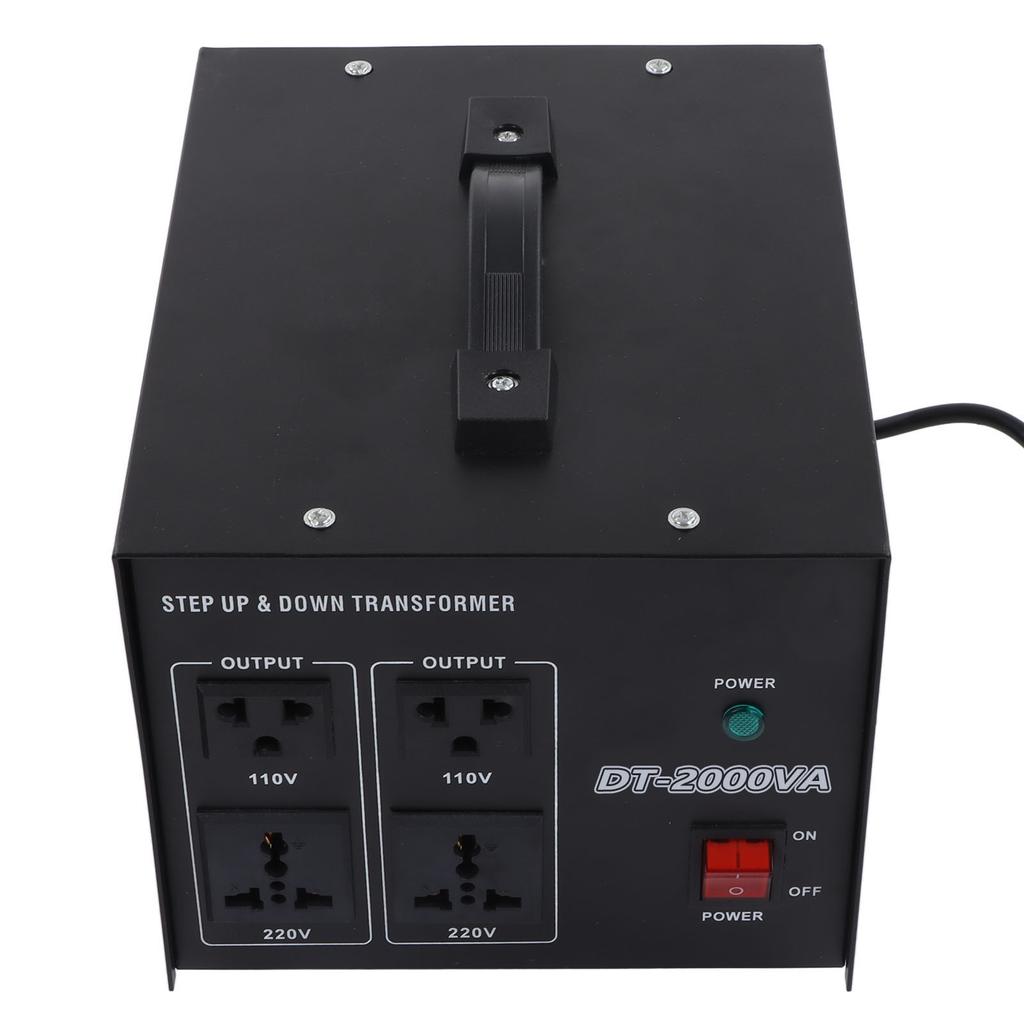 Spannungswandler Boost Step Up Buck Stromwandler 2000W Einstellbarer AC-Eingang EU-Stecker 110V 220V