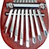 8 Keys Finger Piano Wooden Finger Thumb Piano with Lanyard Musical Instrument Gifts for Kids and Adults Beginners