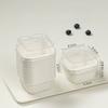 10pcs/Set Cupcake Molds with Lids, Heat-Resistant Square Baking Cups Bread Packaging Boxes for Home, Restaurants, and Bakeries
