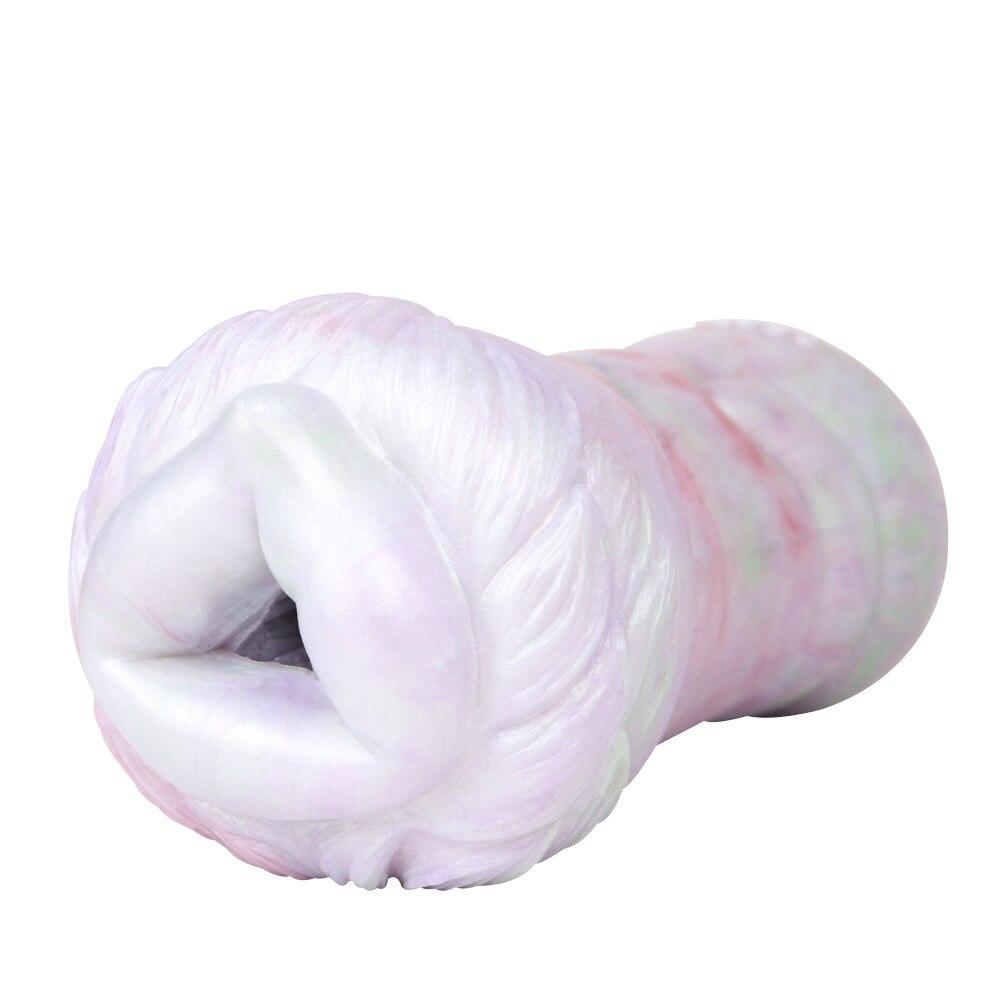 Male Masturbator Masturbation Cup Silicone Pocket Vagina Simulation Penis Trainer Sex Toys Men's Doll BDSM