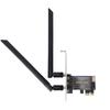 WiFi 6 PCIe Card Desktop Wireless Network Adapter Support for Windows 10 11 OFDMA MU MIMO 2.4G 5G Dual Band 8dBi
