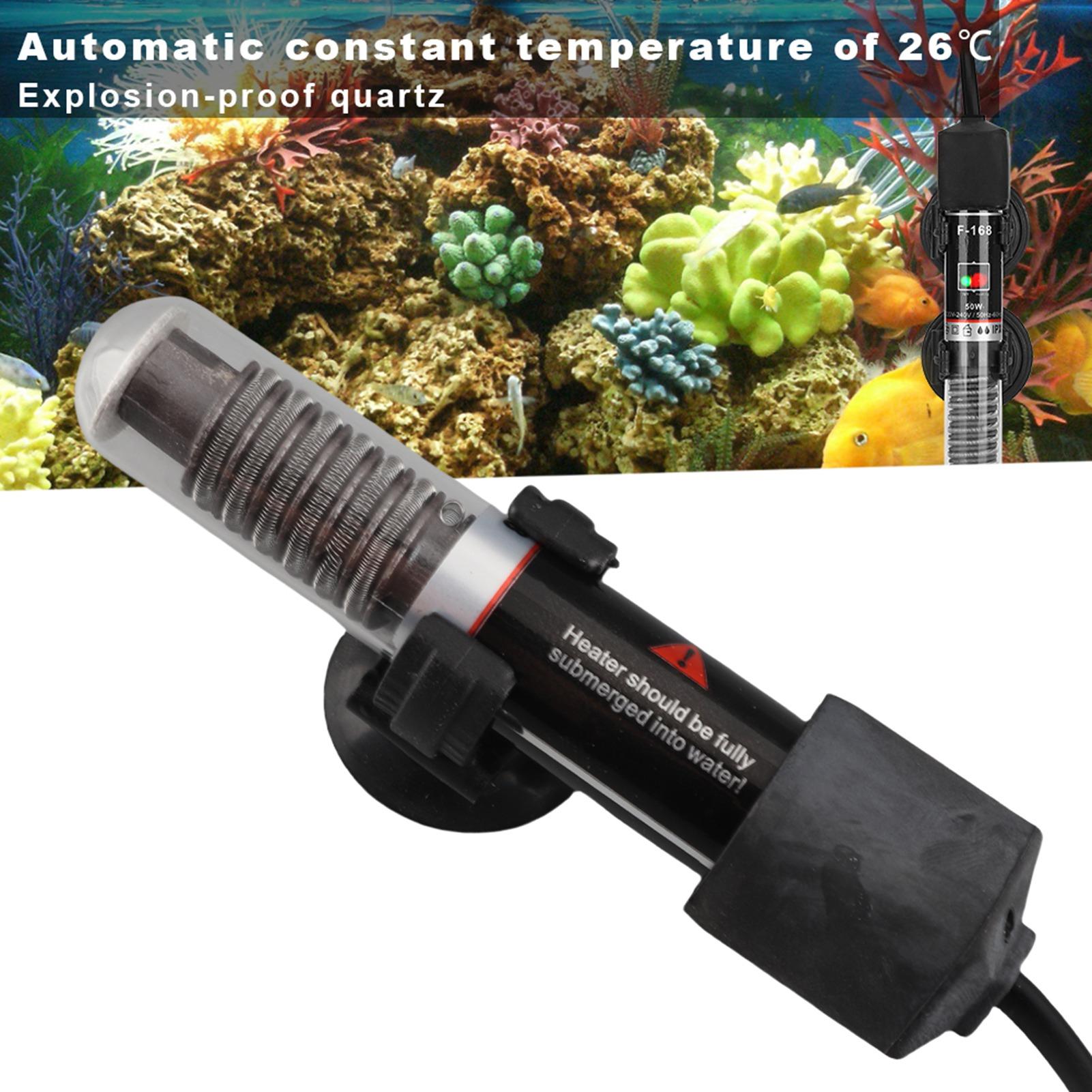 50W Aquarium Heating Rod Fish Constant Temperature 26 celsius