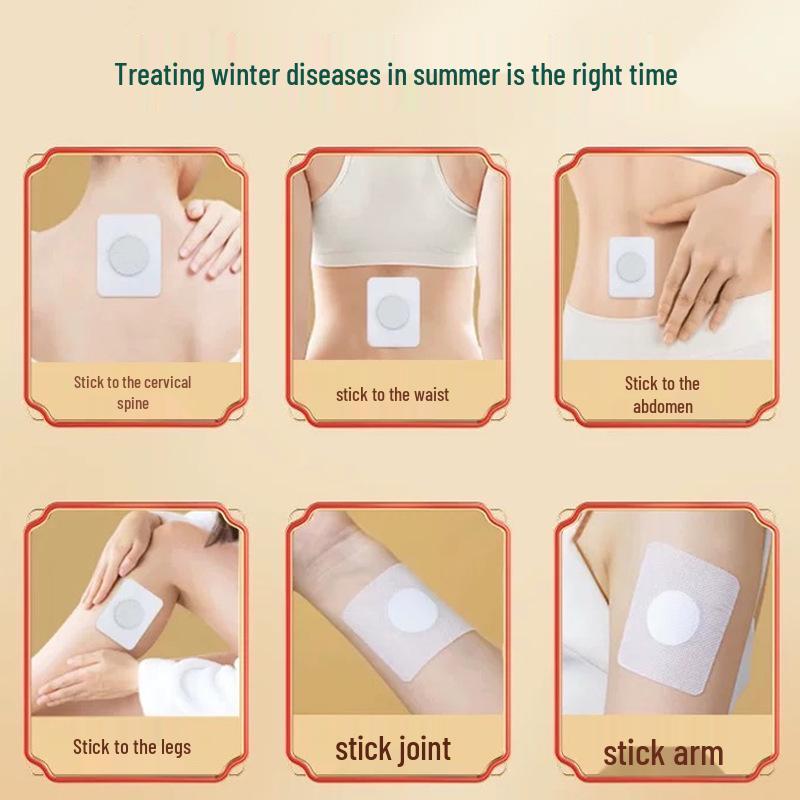 Fushi Mugwort Herbal Acupoint Navel Patch