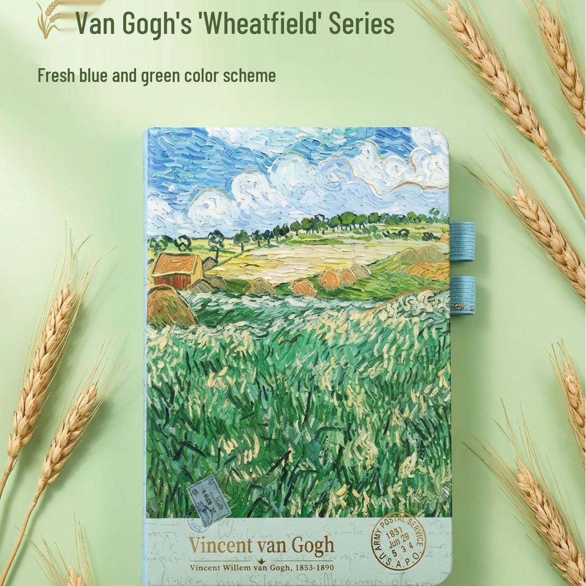 Van Gogh Masterpiece Hardcover Notebook - Artistic A5/A6 Diary for Students