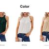 Summer New Solid Hanger Neck Style Women's Shiny Sequins Soft Stretch Backless Vest