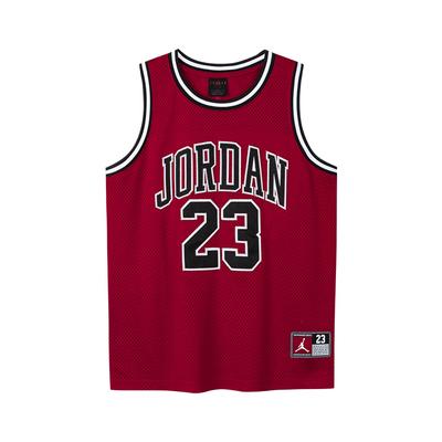 Písmenové logo Síťovaný ležérní sportovní oblek Dětský oblek Jester-Red JD2222017GS-002