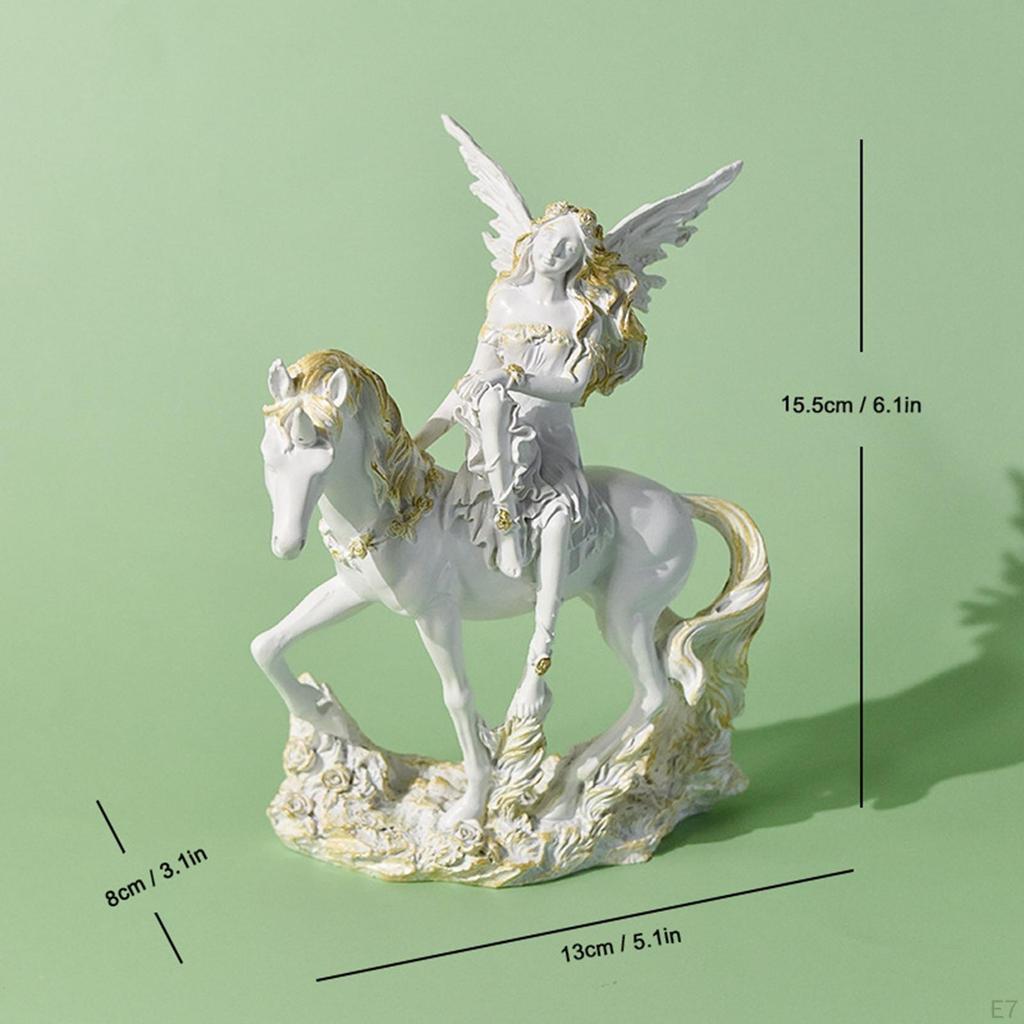 Bezaubernde Feenskulptur für Heimdekoration