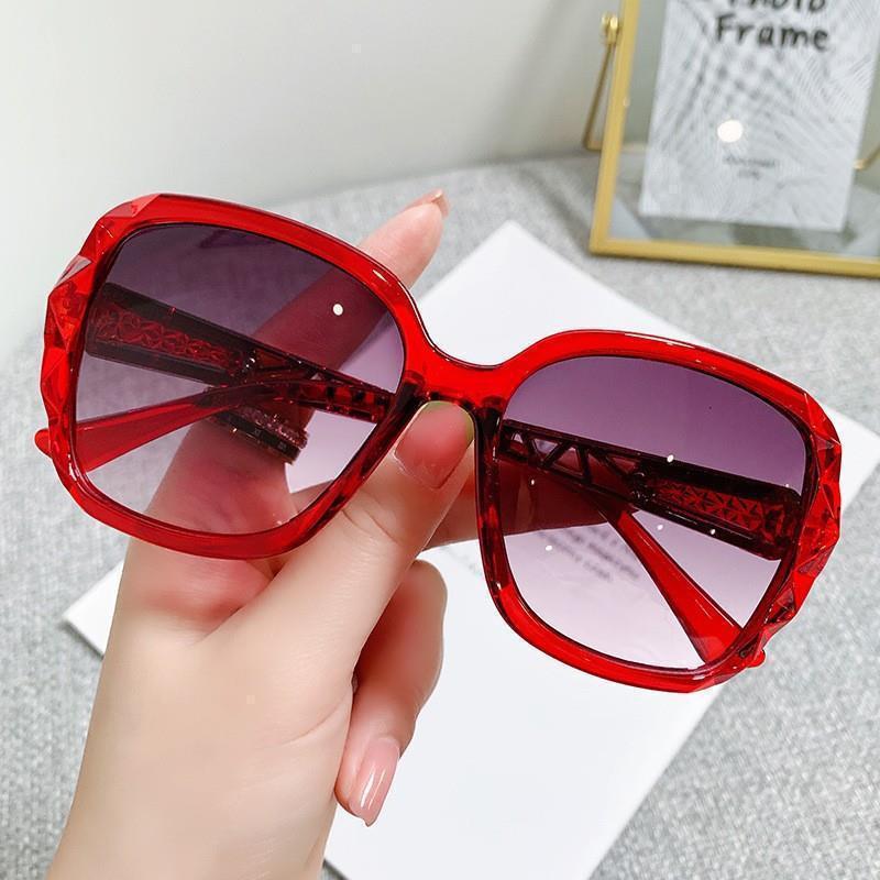 Large Frame Polarized Sunglasses For Women, Uv Protection Sunglasses, Round Face Driving Glasses For Women