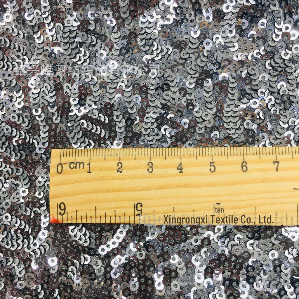 3mm Satin Cloth Sequin Bow Headband, Shoes, and Hats with Embroidered Earthworm Flower Jacket Fabric