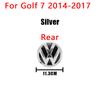1Pcs VW 3D Car Cover Front Grille Badge Rear Trunk Emblem Decals Accessories For Volkswagen Golf 7 7.5 MK7 MK7.5 GTI R Rline GTD
