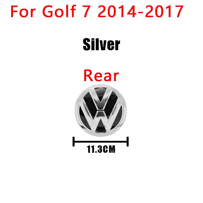 1Pcs VW 3D Car Cover Front Grille Badge Rear Trunk Emblem Decals Accessories For Volkswagen Golf 7 7.5 MK7 MK7.5 GTI R Rline GTD