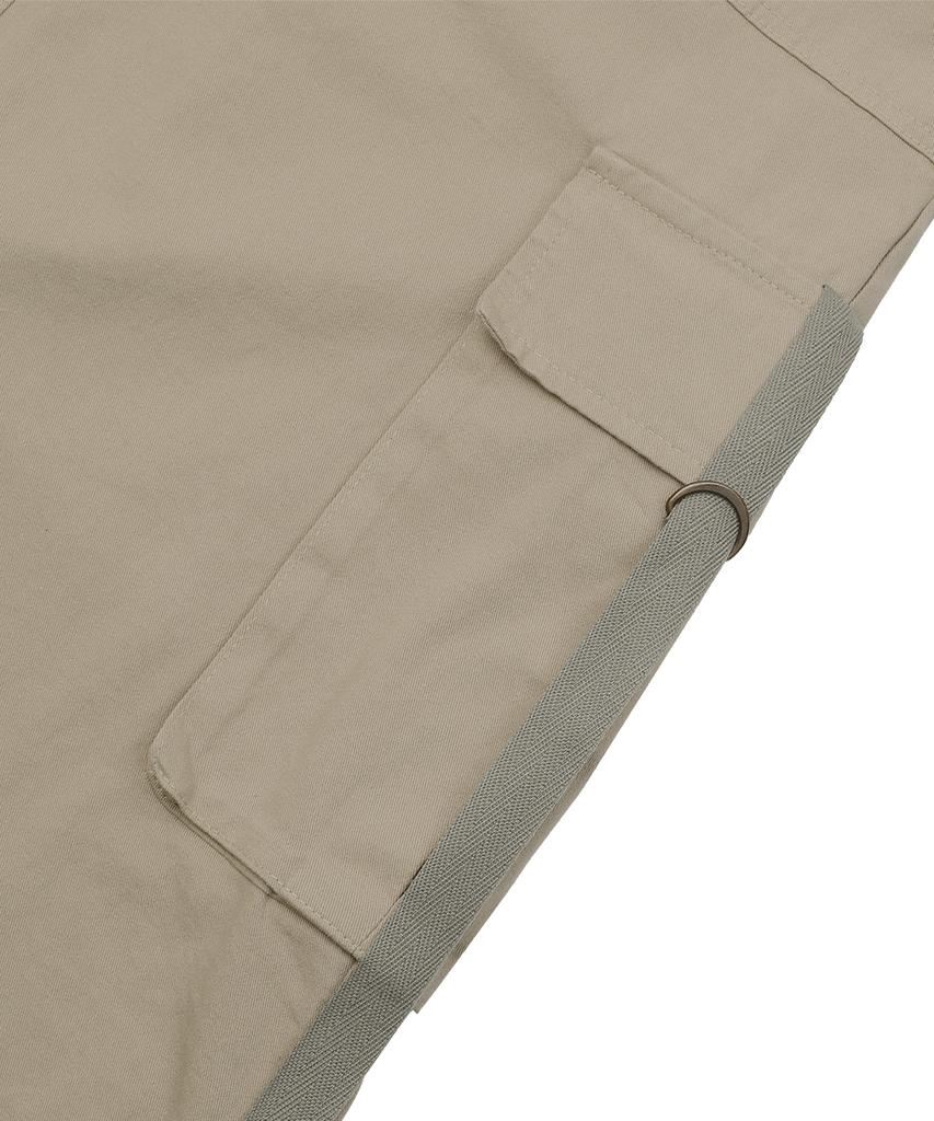 MIDNIGHT MOVE 2 Cargo Skirt (Beige)