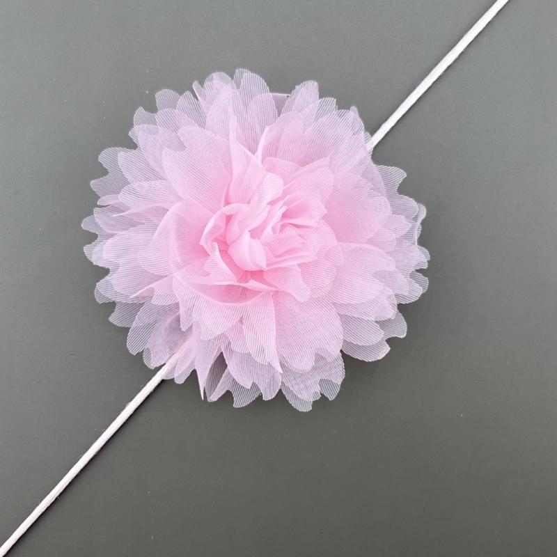 Stylish Rose Blossom Necklace Simulation Flower Neckchain Women Girls Collarbone Chain Eye Catching Choker Accessory