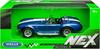 WELLY Ford 1965 Shelby Cobra 427 SC Blue Diecast Miniature Car Finished Model 24002W BL 1/24 /