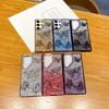 Applicable To Samsung S25ultra Mobile Phone Case Three-dimensional Point Drill Butterfly A26 Flash Drill Gradient S24 Electroplating Anti Fall