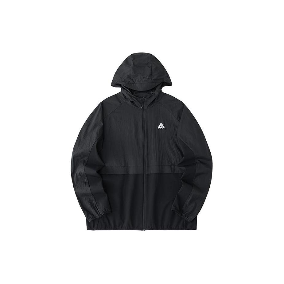 Anta Waterproof UV Protection Sun Protection Clothing Unisex Basic Black 952427603-6 S