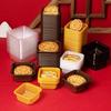 Thickened Gold PET Mooncake Blister Trays