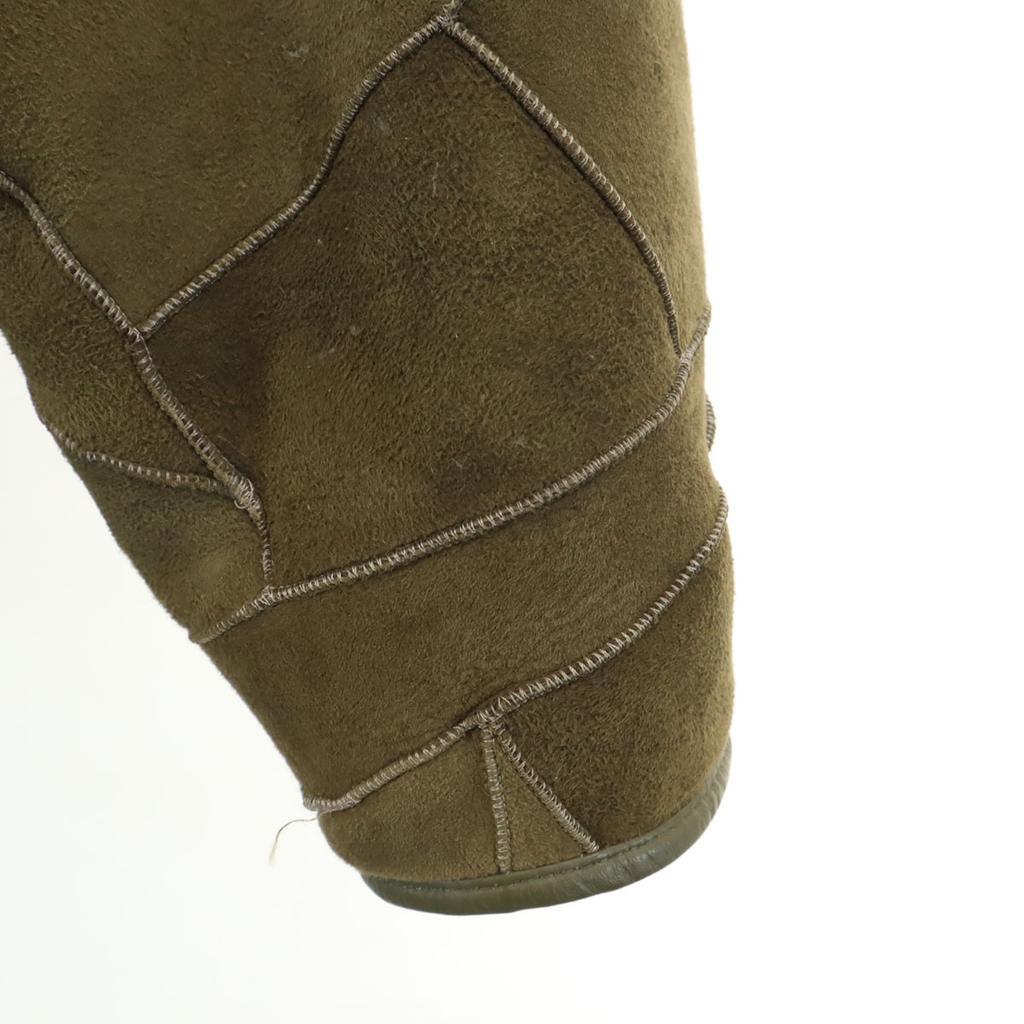 HAI SPORTING GEAR 80s vintage patchwork Mouton jacket M Isseimi Sunburn Men's Used