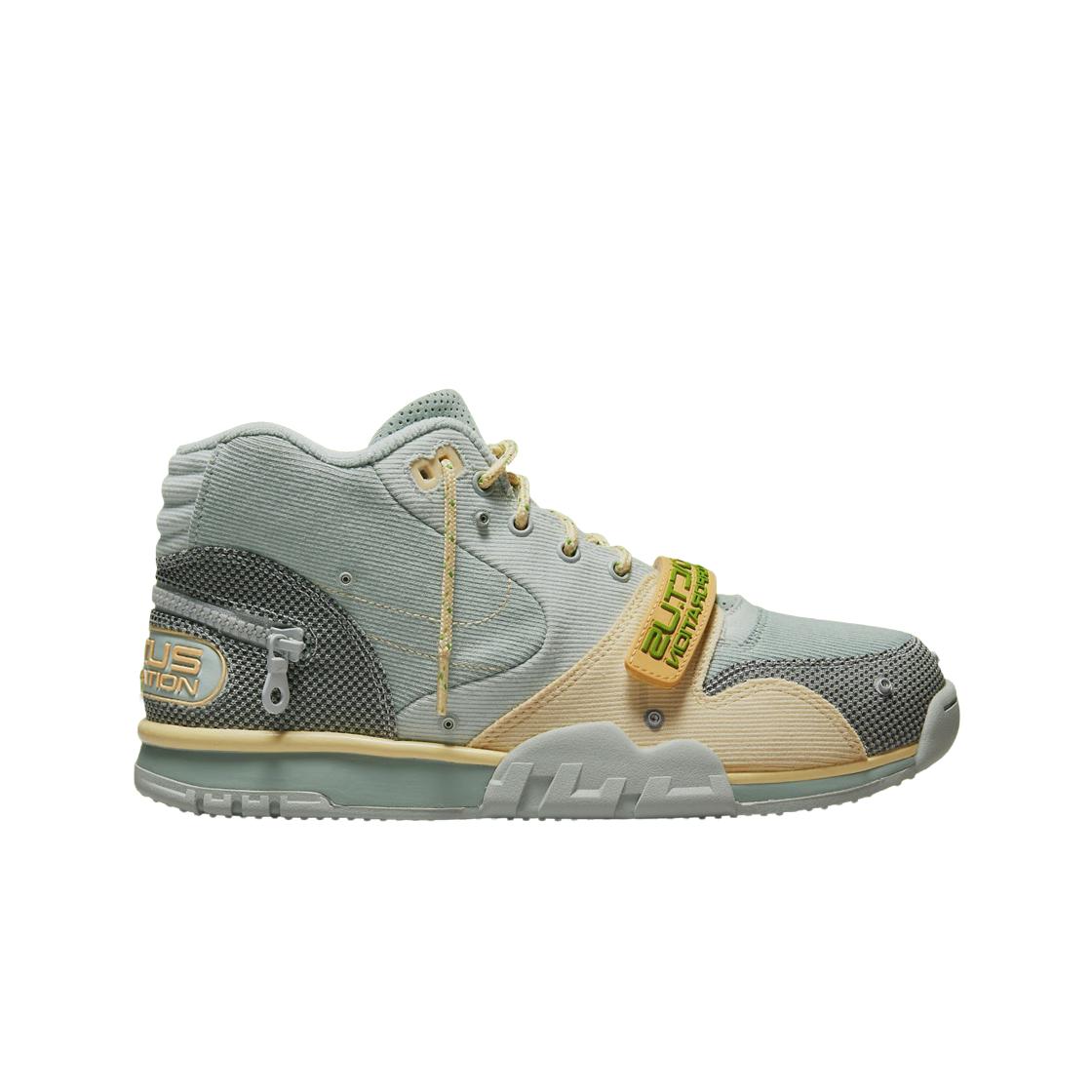 

Мужские кроссовки Nike x Travis Scott Nike Air Trainer 1 Grey Haze and Dusty Sage DR7515-001