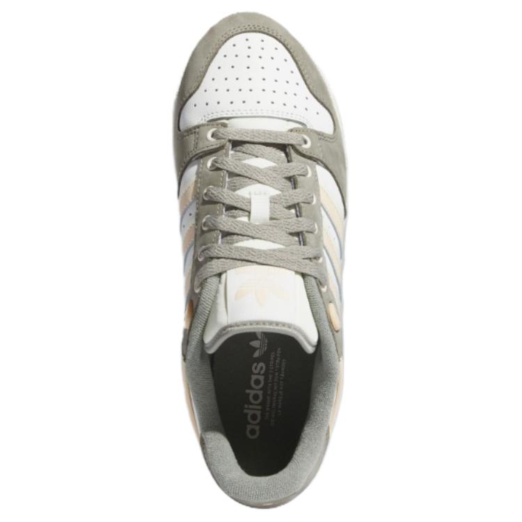 Adidas Originals Centennial Non-Slip Low-Top Skate Shoes Unisex Skate Shoes White Brown ID6213