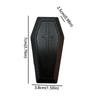 Removable Halloween Coffin Box Candy Container Mini Black Cross Coffin  Halloween