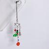 Handmade Phone Anti-lost Lanyard Christmas Themed Phone Chains Charm Stylish Phone Strap Chain Ornament for Girls Kids