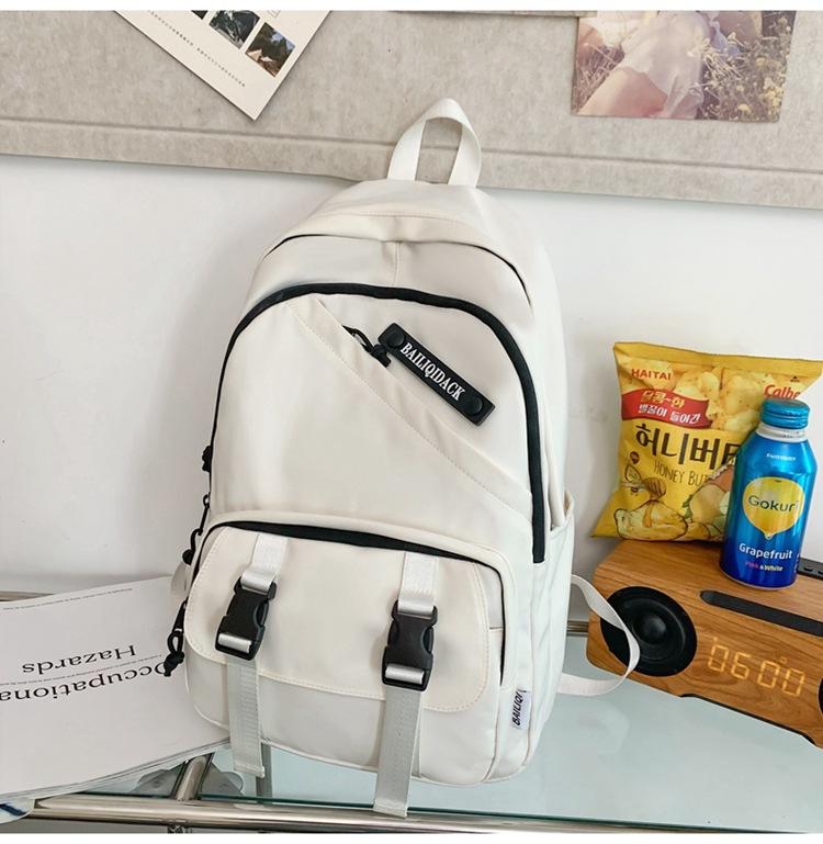 School Bag Spring Backpack New Color Mint Green Backpack for Middle and High School Students Casual Travel Couple College Students Breathable and
