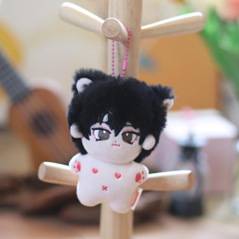 Adorable Plush Doll Keychain Soft Cotton Stuffed Toy Cute Hangable Accessory