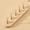 Magnetic Nail Holder Wooden Display Stand For False Nail Tips Gel Polish Showing Shelf Palettes Manicure Practice Tools Supply