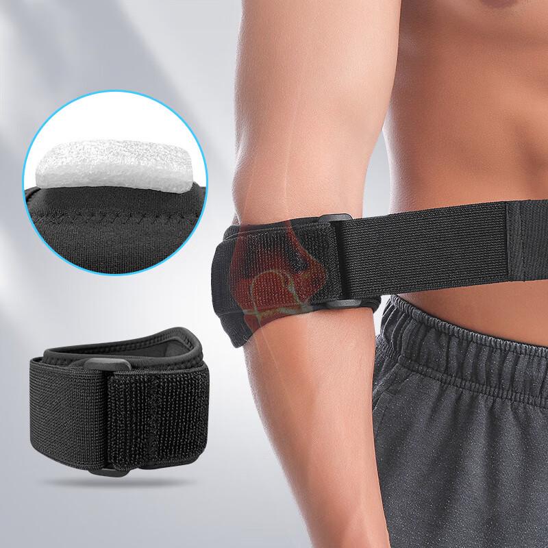 IRONWOLF Adjustable Basketball Compression Elbow Brace