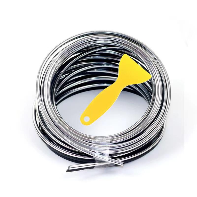 5M Auto Zierleisten Dekoration Flexible Streifen Auto Innenraum Zierleisten Armaturenbrett Türkante Panel Spalt Zierleiste Auto Styling Aufkleber