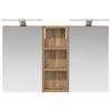 Bathroom Cabinet Set 3 Pcs 80 X 10.5 X 50 Cm Engineered Wood