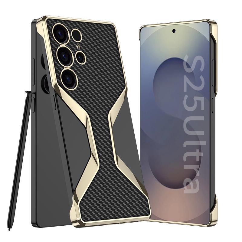 

Samsung S25 Ultra Borderless Phone Case: Electroplated, Stylish, Half-Wrapped Design for Men s Business, Enhanced Heat Dissipation. SM-S25Ultra [Single Case]