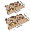 Cute Capybara Bathroom Foot Pad Absorbent Cartoon Doormat Diatom Mud Quick Drying Carpet