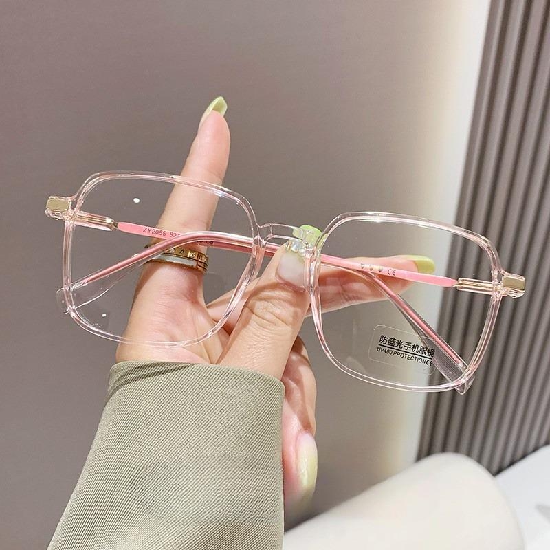 Anti Radiation Glasses Metal Eyeglass Eyeglasses For Woman Men Anti Blue Light Eyewear