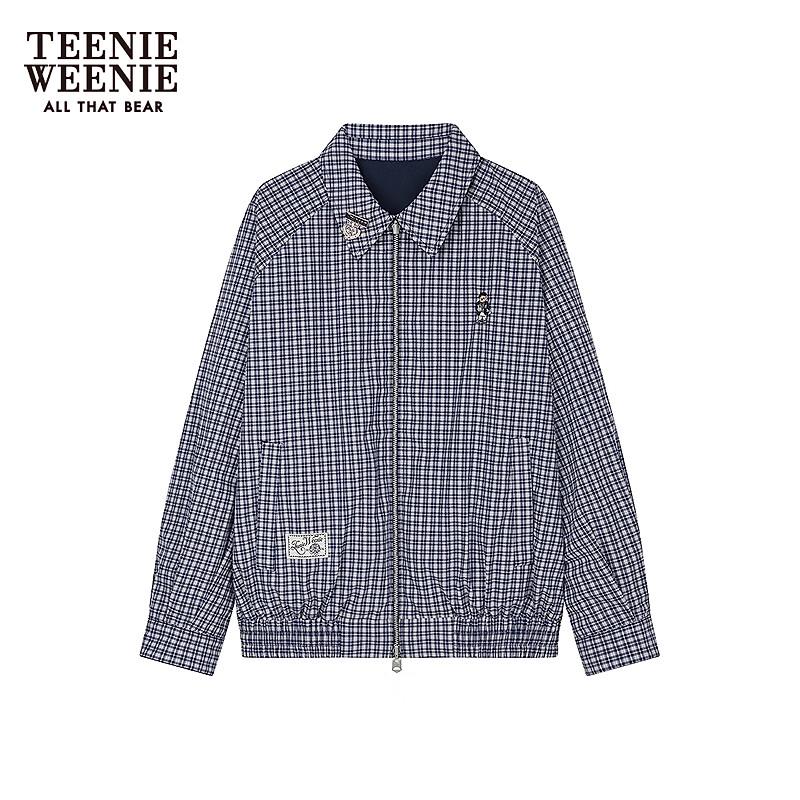 Teenie Weenie Women's Bear Letter Spring Jacket