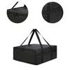 MERIGLARE Pizza Carrier, Insulated Pizza Bag, Professional Delivery Bag, Grocery Tote, Food Delivery Bag, Commercial Outdoor Catering Use, Black, 50 X