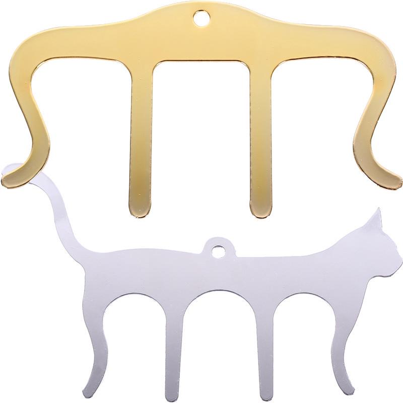 M-shaped Black Metal Musical Score Clip for Guitar and Piano Sheets