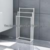 MDNG Freestanding Bathroom Towel Rack with Storage