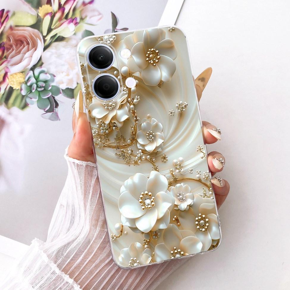 Transparent Casing For Vivo Y05 Cover Luxury Cute Cat Fashion Butterfly Cool Painted Funda For Y05 Vivo Phone Case